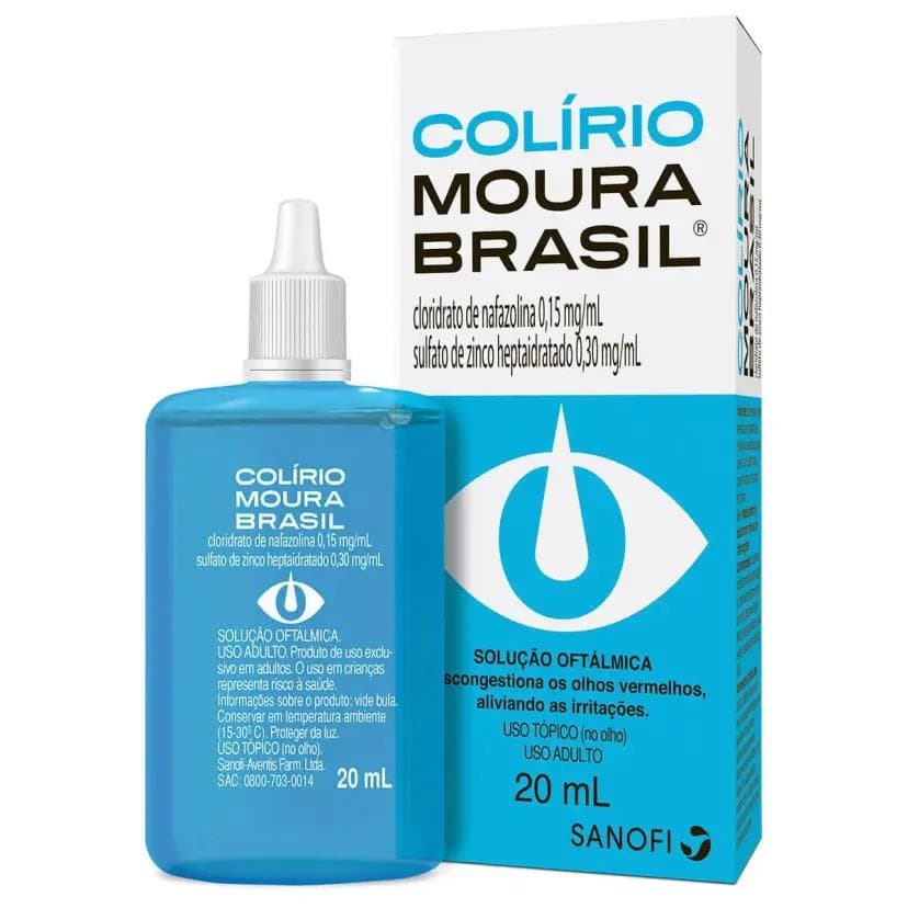 COLIRIO MOURA BRASIL 0,15+0,3MG/ML SOL OFT FR X 20ML