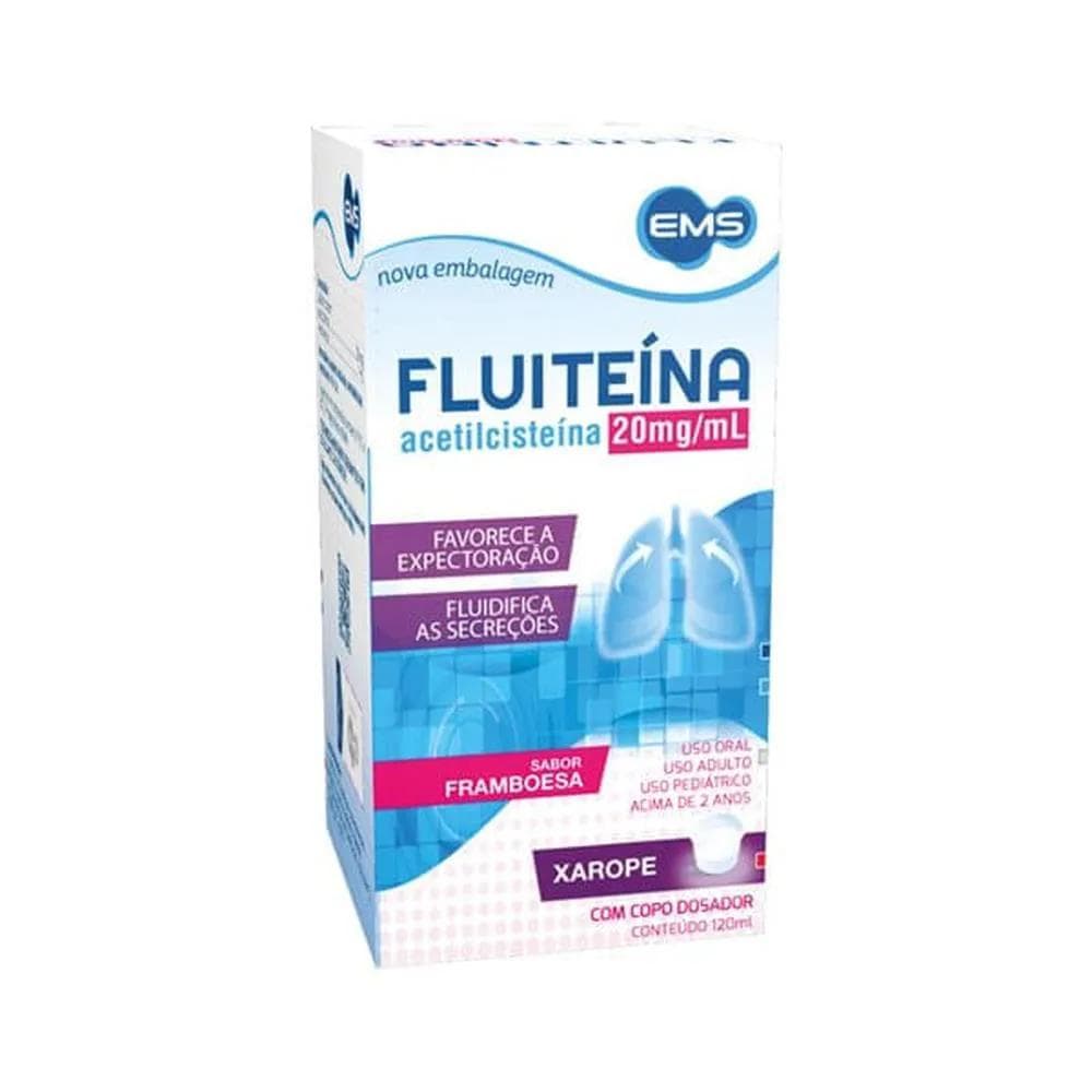 FLUITEINA 20MG XPE 120ML INF