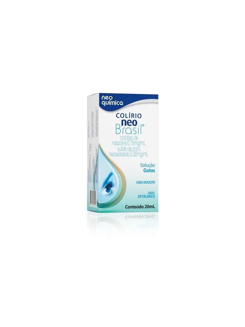 COLIRIO NEO BRASIL 0,15+0,30MG/ML SOL OFT FR X 20M
