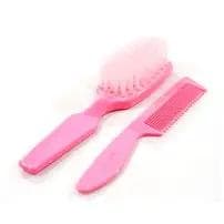 CONJUNTO ESCOVA + PENTE LILLO ROSA