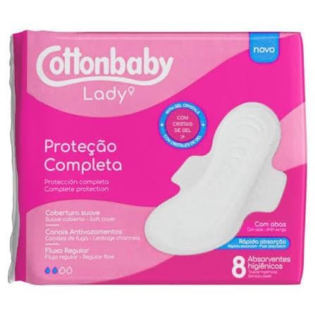 ABSORVENTE LADY SUAVE C/ABAS 8UND