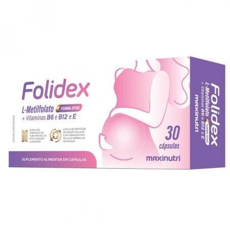 FOLIDEX. METILFOL 420 MCG + VIT B6 B12 C/30 CAPS
