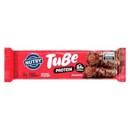 BARRA DE PROTEÍNA TUBE PROTEIN 38G CHOCOLATE
